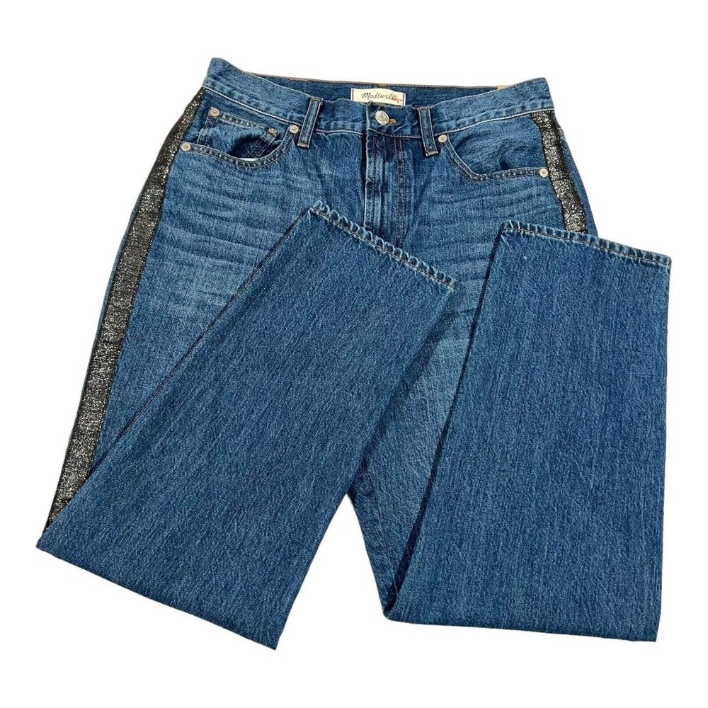 Madewell The Perfect Vintage Blue Jean With Vertical Line - Size ‎ W 29- NWT!!